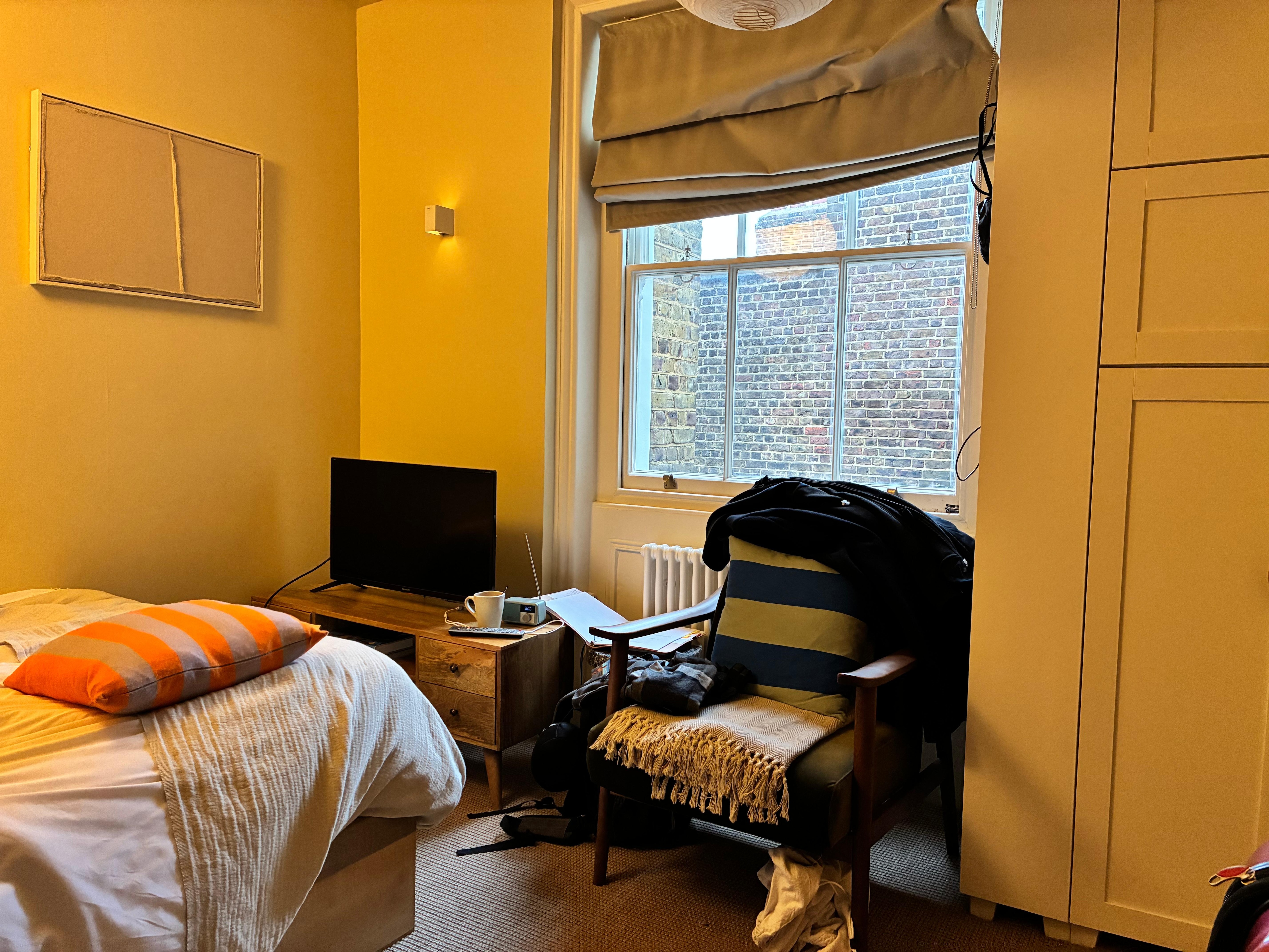 view wasn’t much but room
was perfect for a short stay