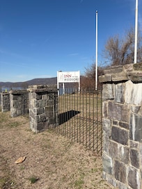 Taken before the entrance.