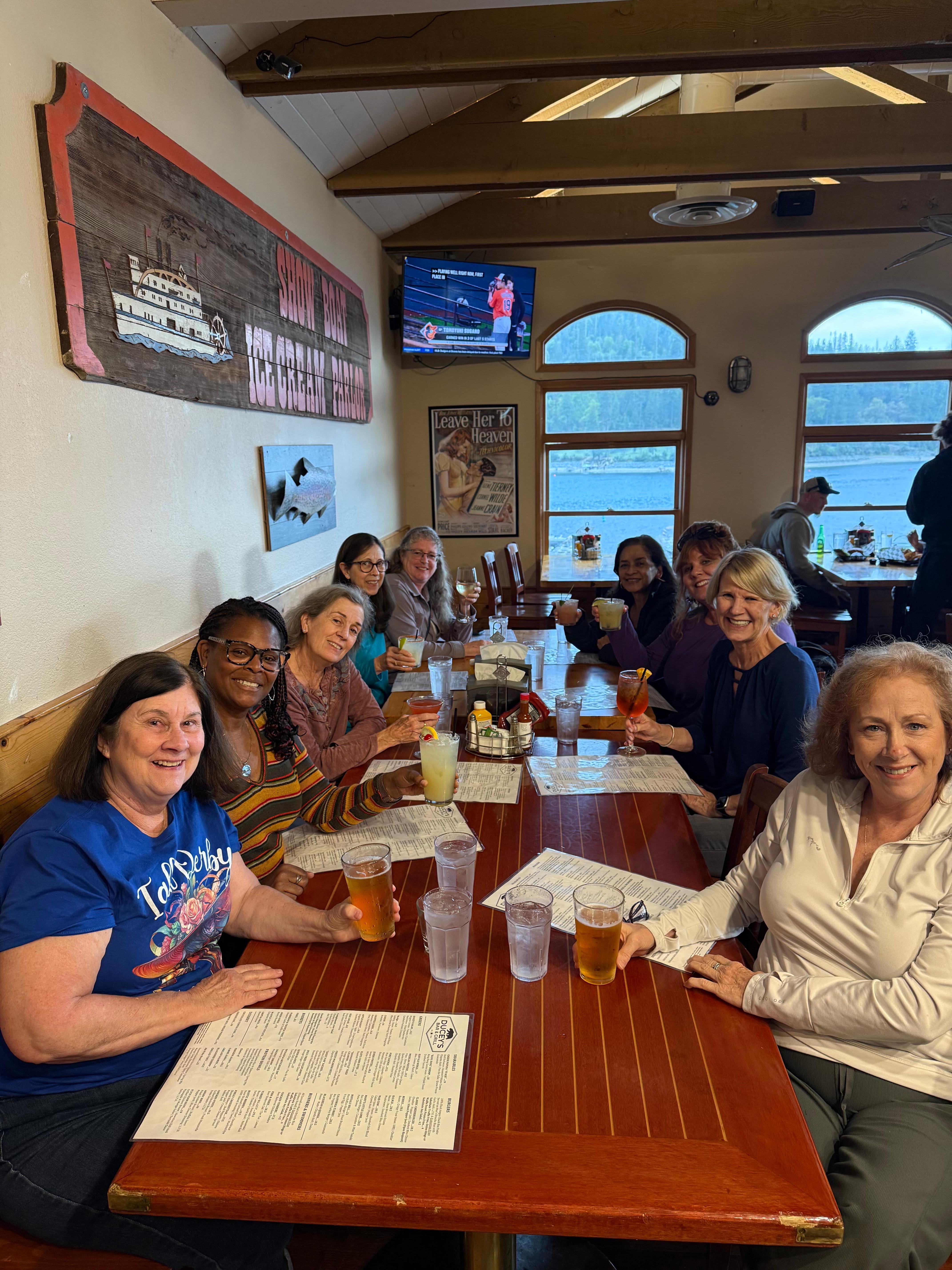 Dinner in Bass Lake