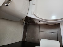 Toilet leaking and bathroom dirty