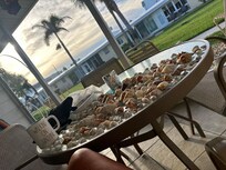 Lots of shells at the Point of Rocks
