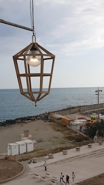 Visuale sul porto dal balcone della stanza