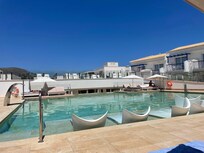 View from one of the 3 pools