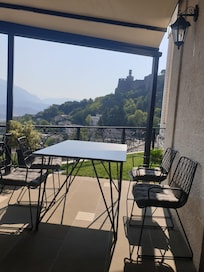 Terrasse du petit-déjeuner