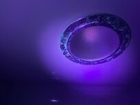 Light inside shower.