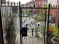 Secure locked gates