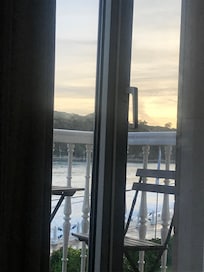 Sunrise view from the room