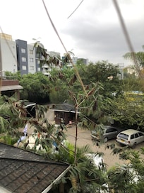 Utsikt fra balkongen