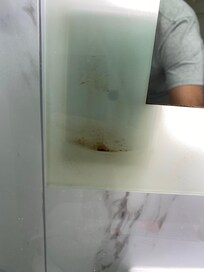 Something not nice in the mirror