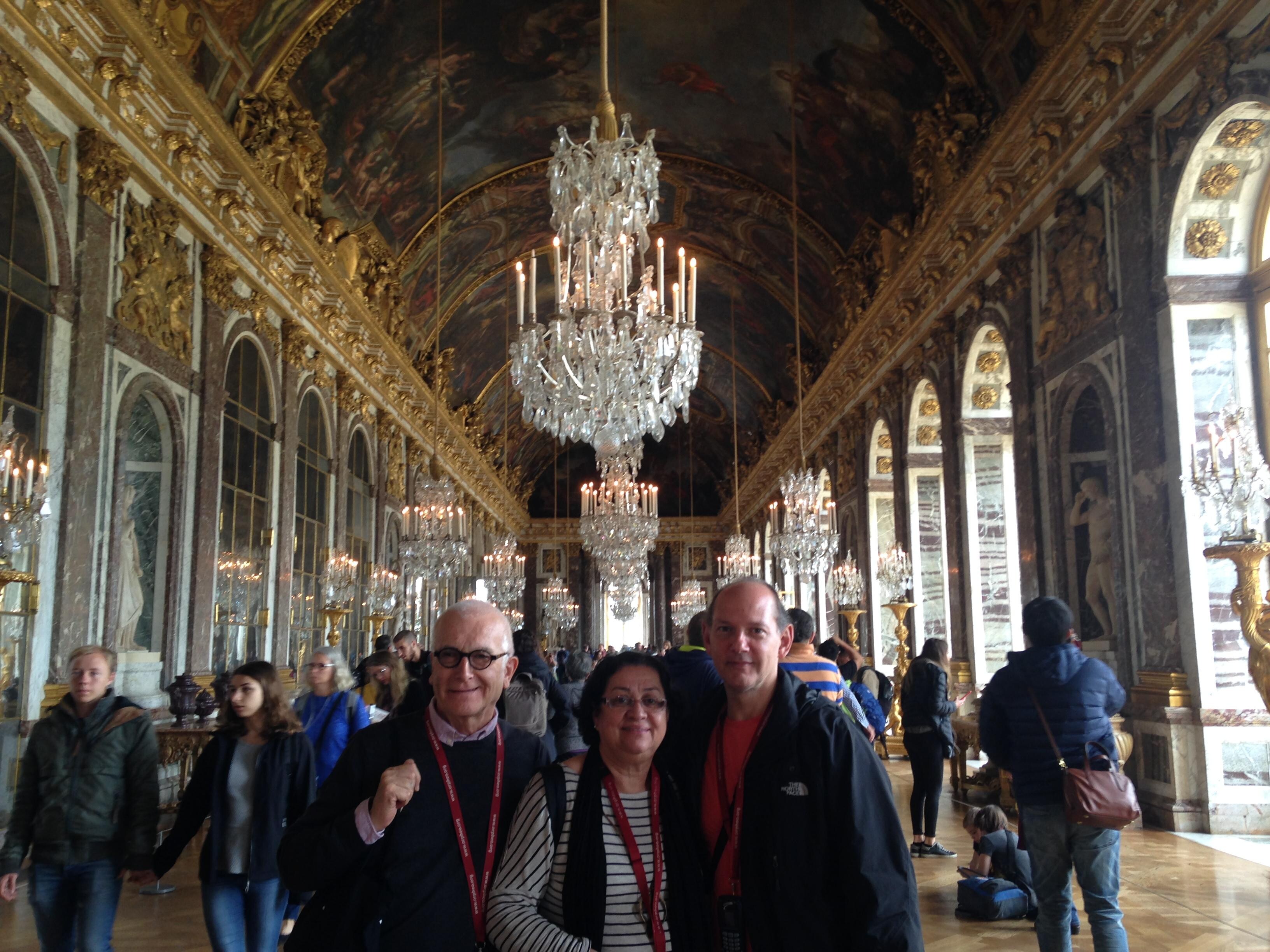 We visiting Versailles 