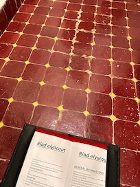 Bathroom tiles
