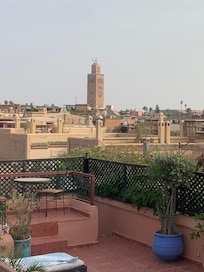 View from terrace