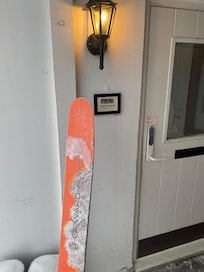 Ski in vid rätt väder