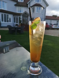 In house Berlingtini gin cocktail