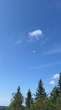 Départ des parapentiste