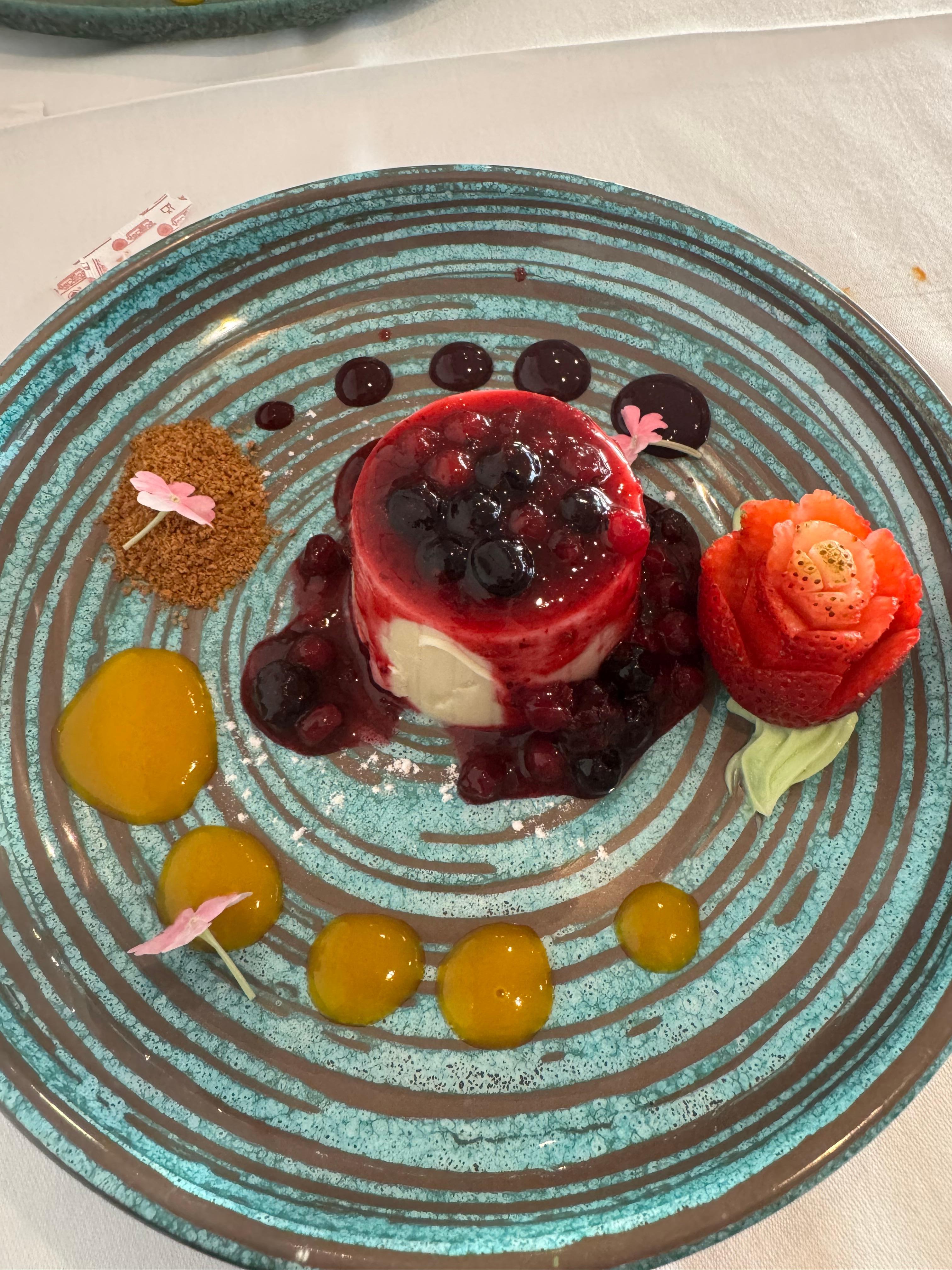 Dessert at restaurant 