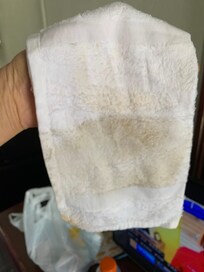 After use on table w h2o only