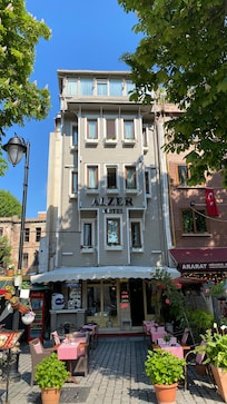 Hotel entrance