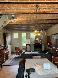 The living room