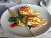 Saturday cooked breakfast choice . . in addition to full continental options