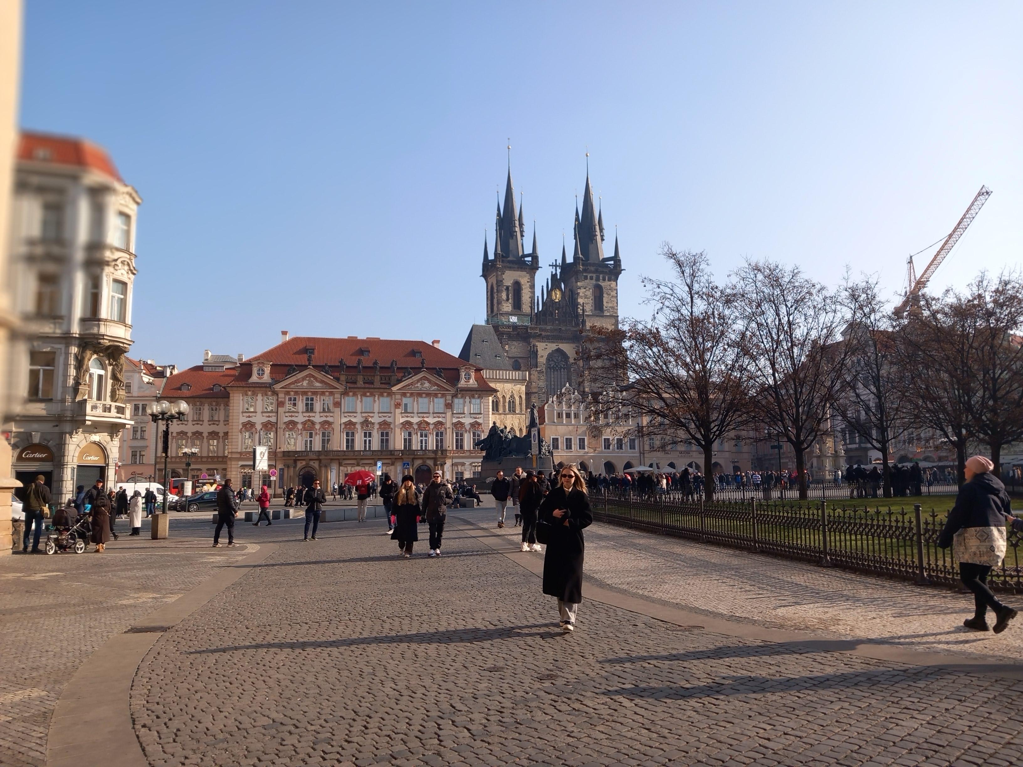 Old Town square day