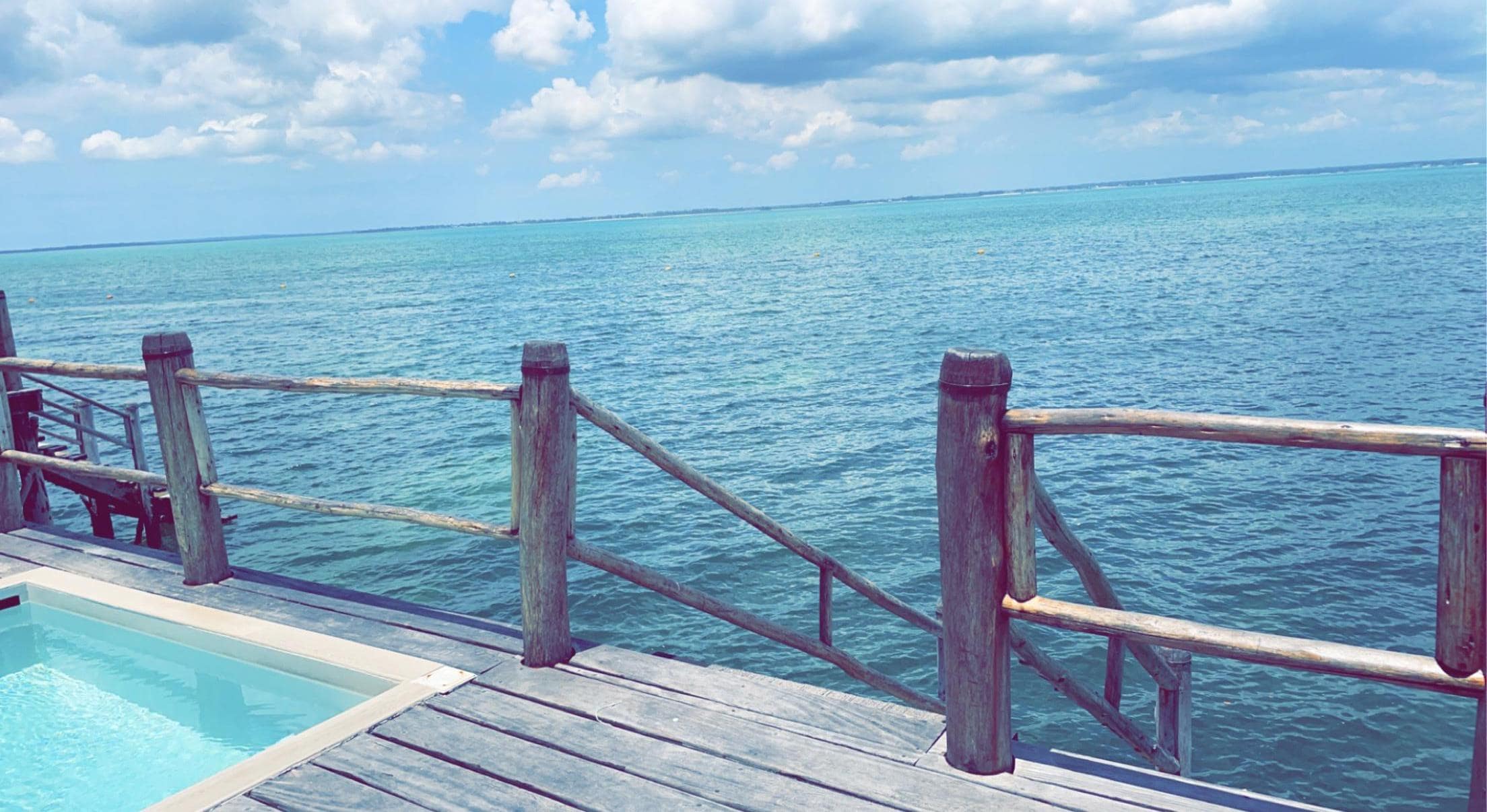 Over water villa no. 4 was simply spectacular!