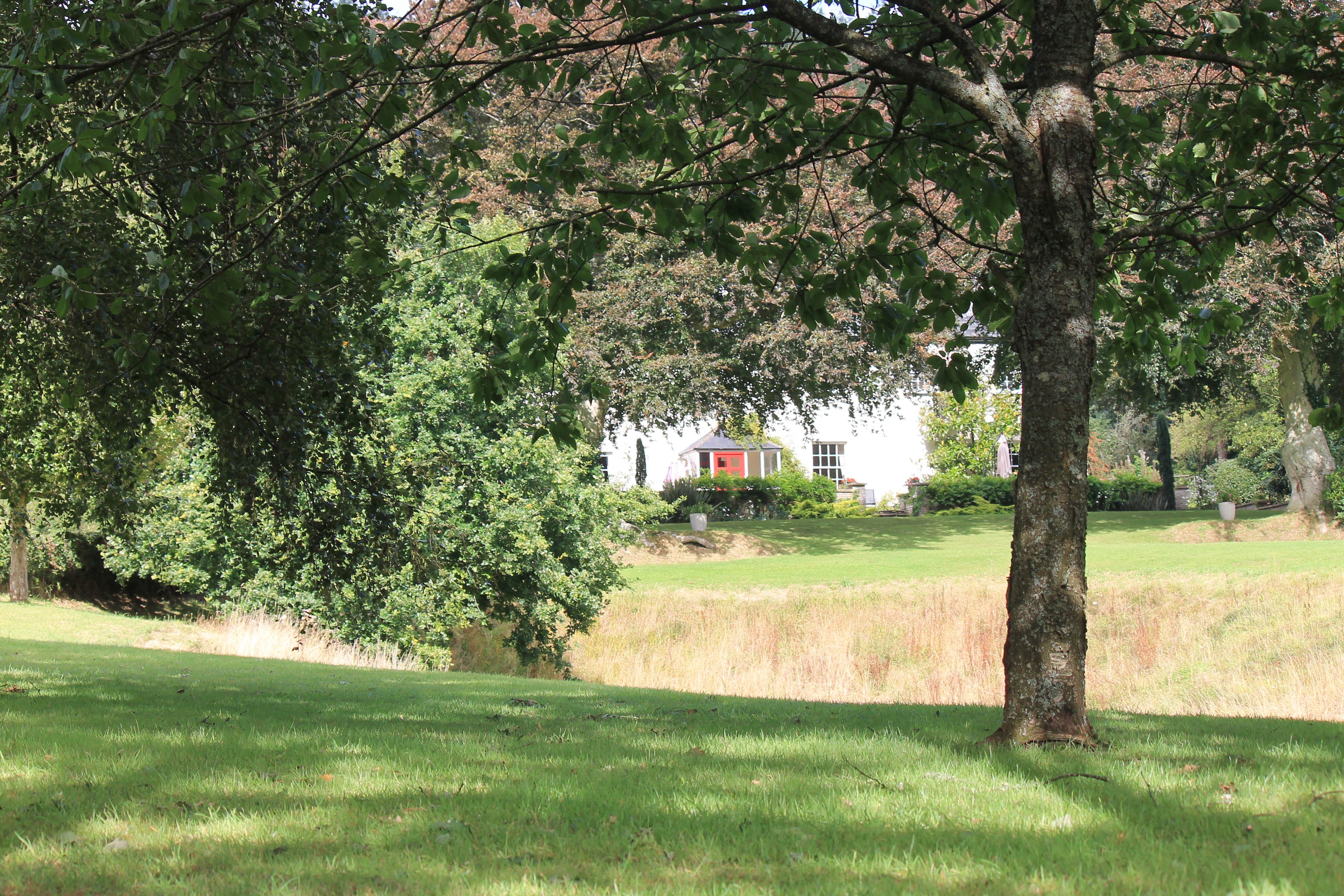 Buckley Farmhouse from the bottom of the garden