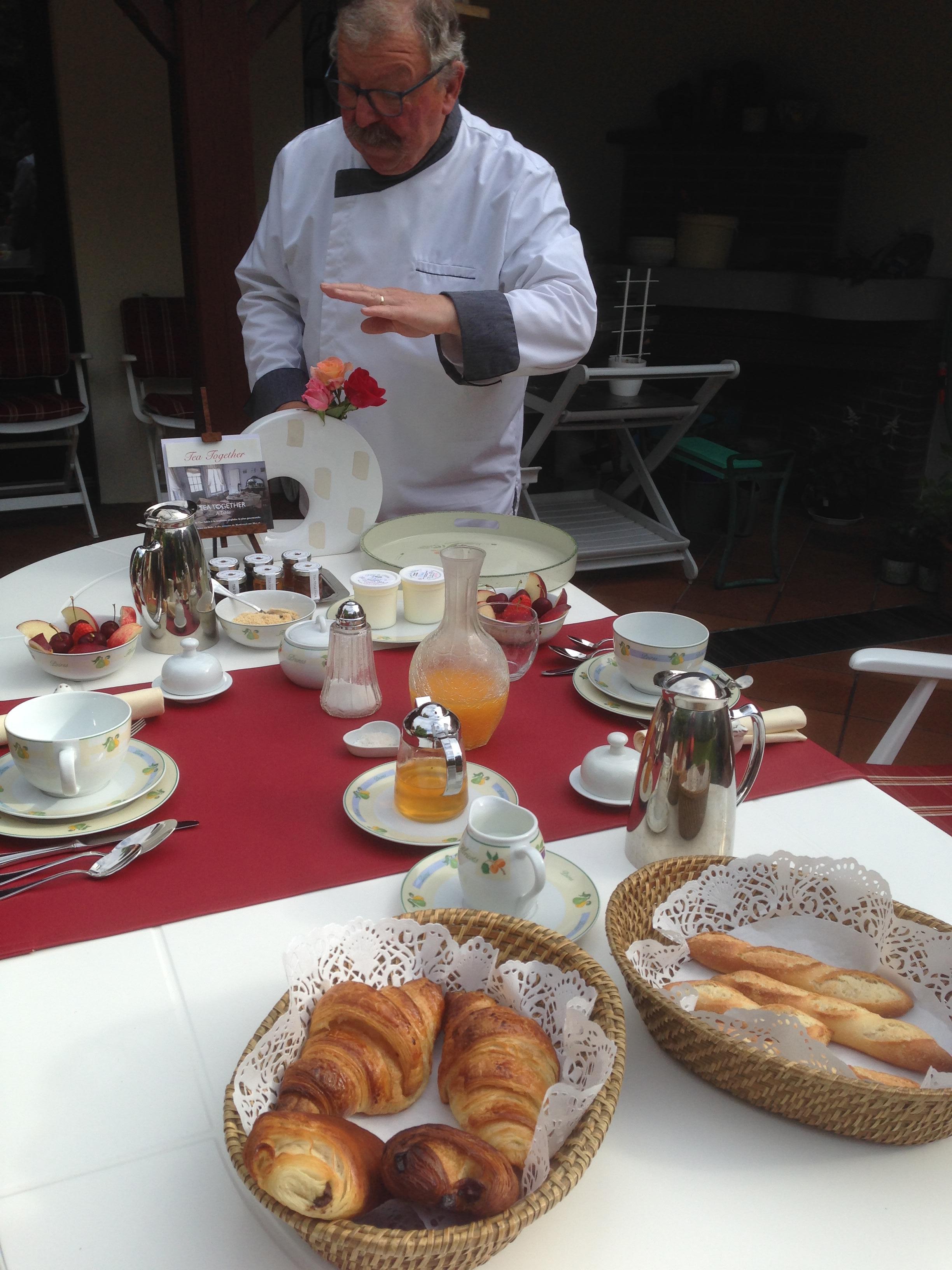 Panorama du petit déjeuner