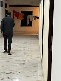 Clothes hanging