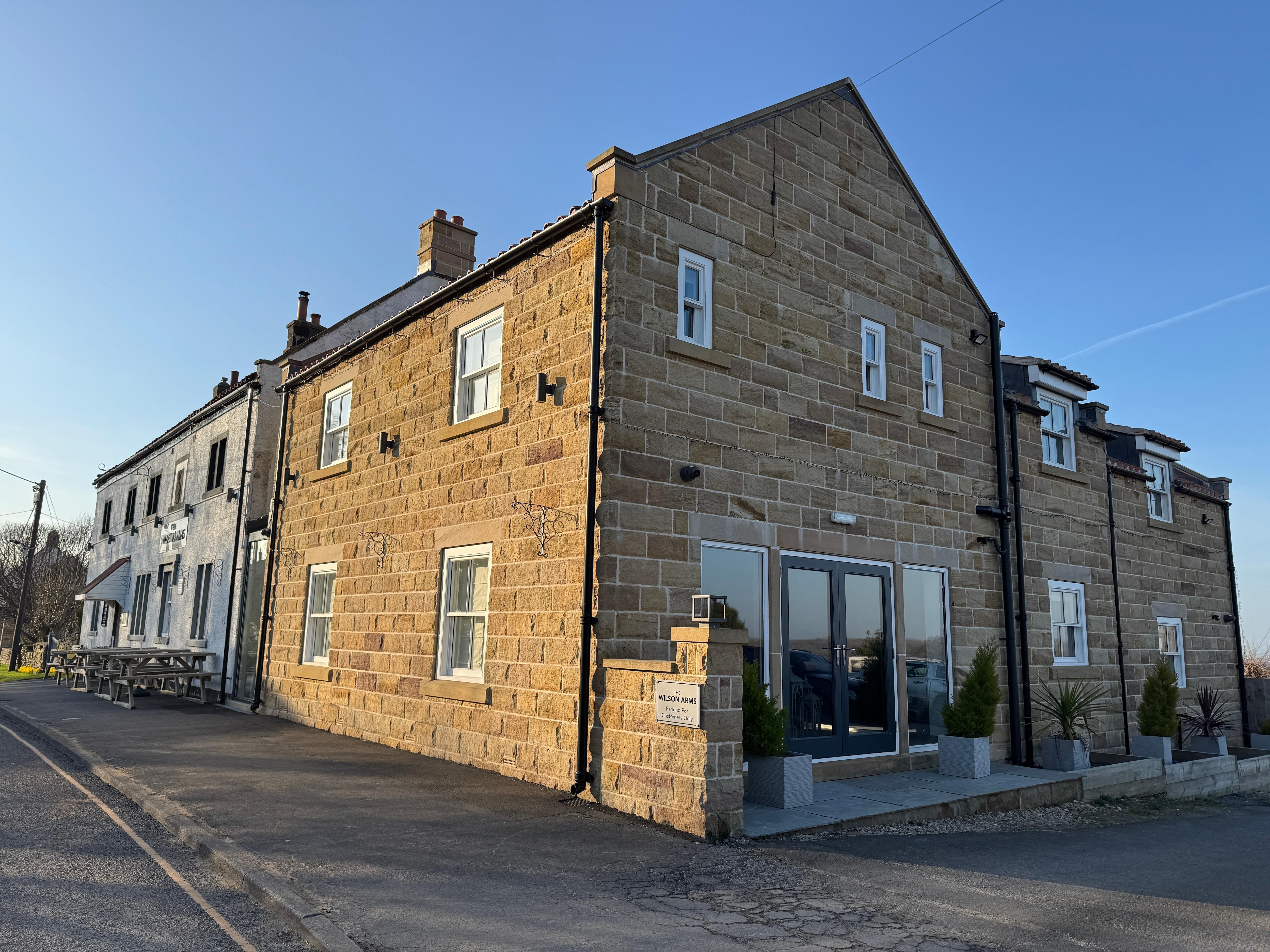 Exterior of the Wilson Arms. 