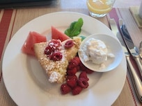 Breakfast - 1st Course (This is an example. Breakfast is different every day.)