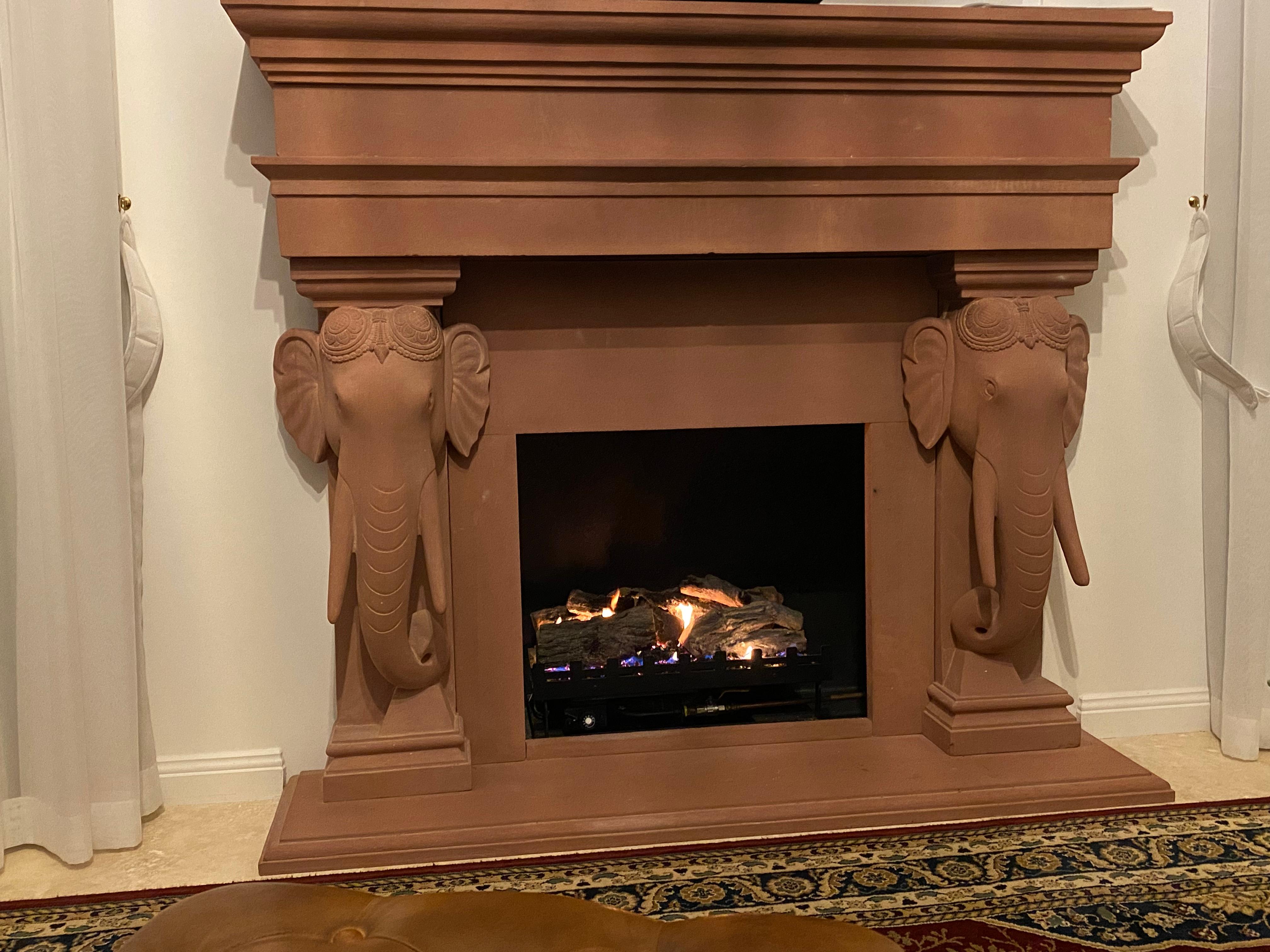 Unique fireplace