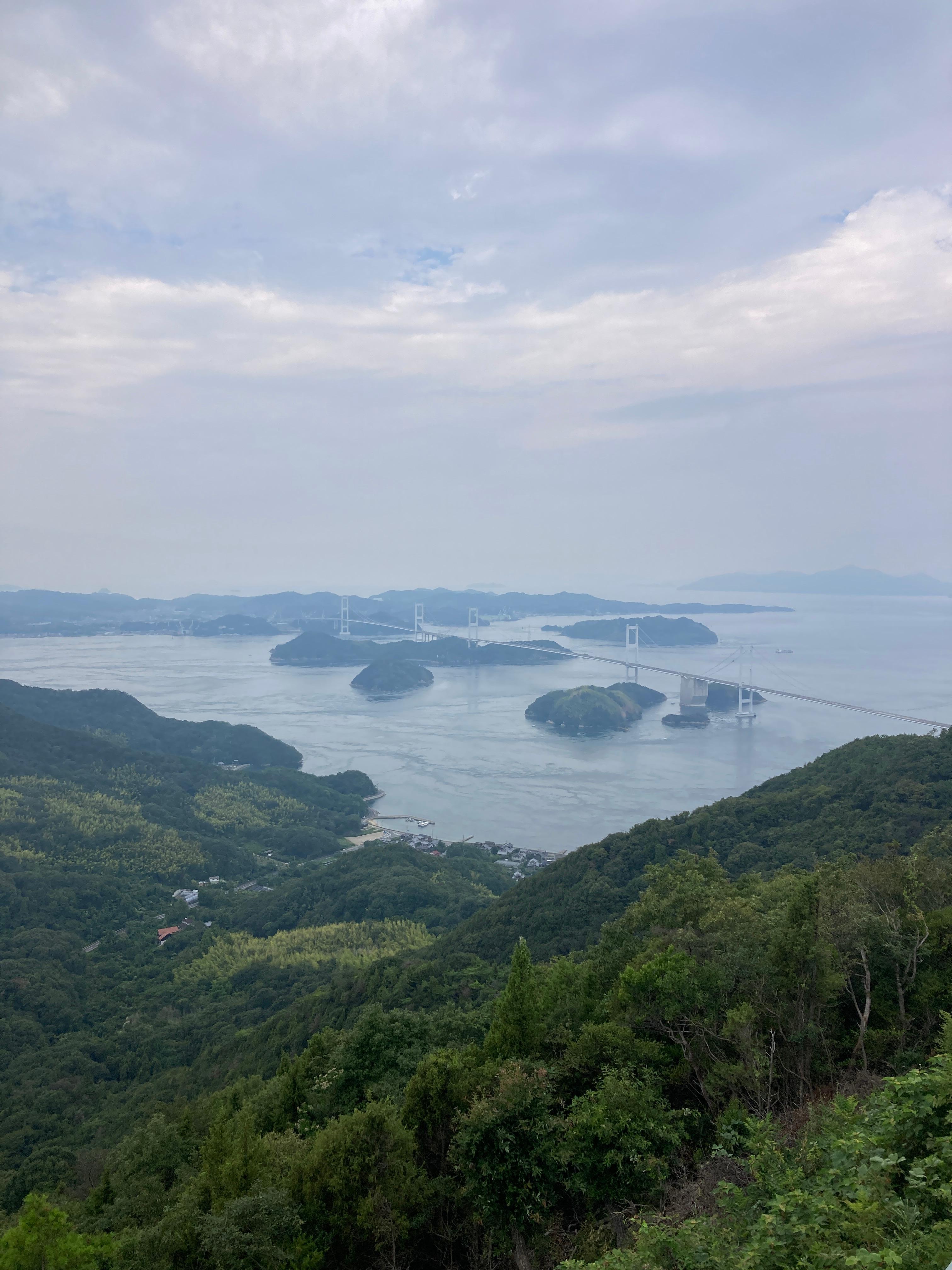 亀老山の絶景