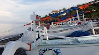 Strand vor dem Palm Garden