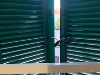 Sin aire y sin poder abrir la ventana
