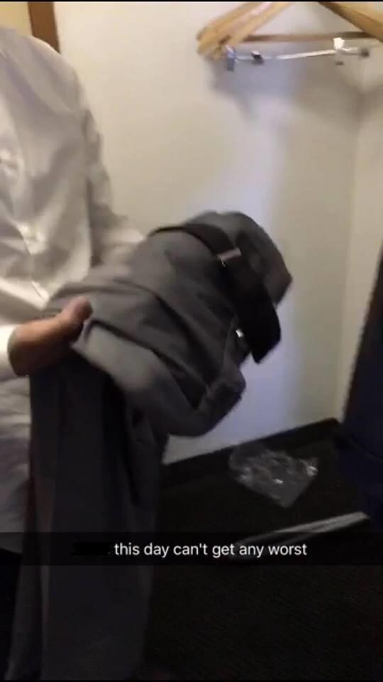 I have the full video of the leak in the room