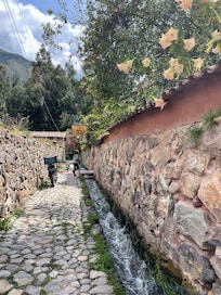 The street leading to hotel