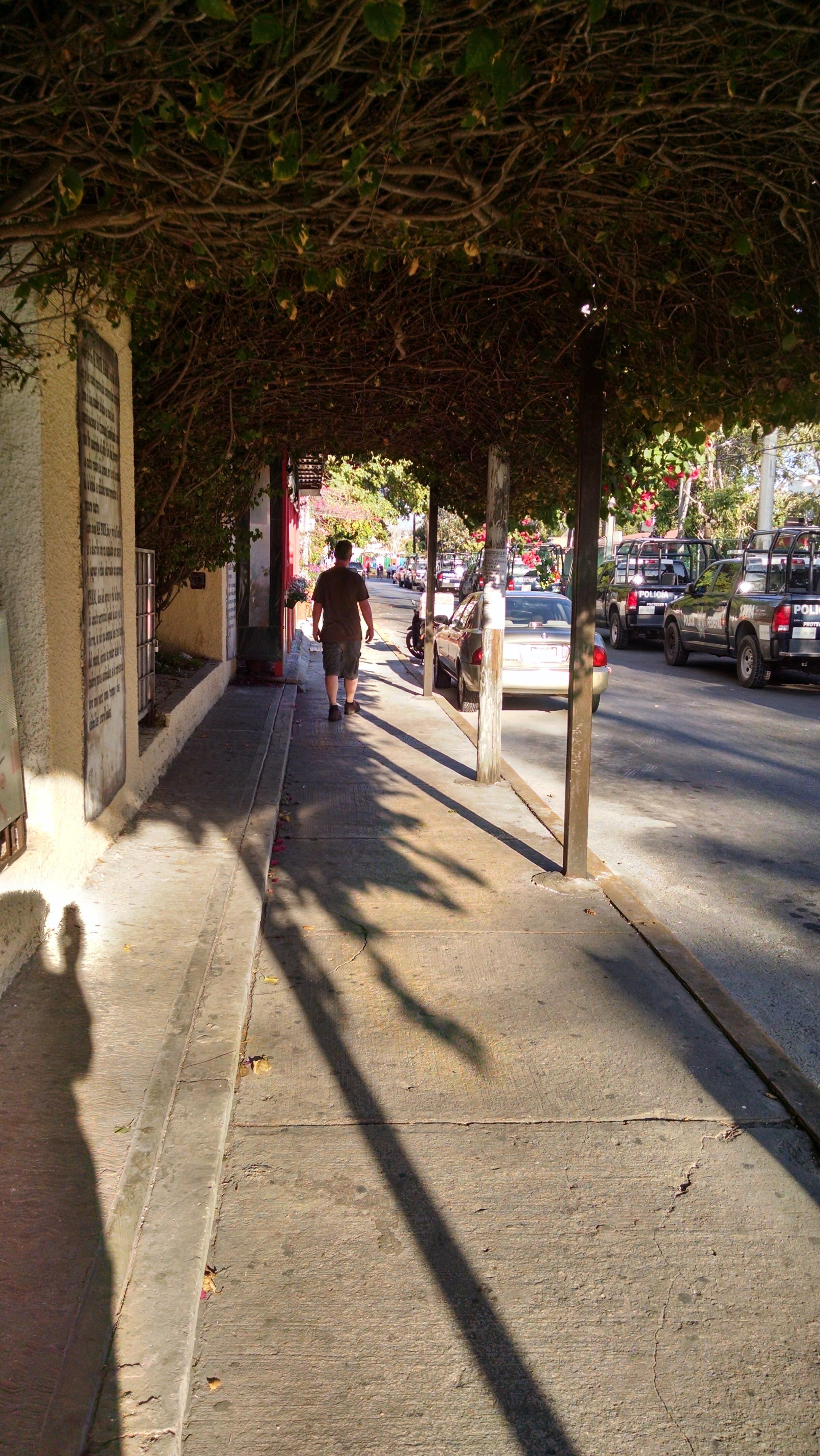 side street (parking)