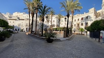 Square outside the hotel entrance