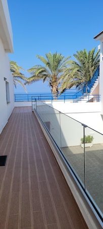View from hotel corridor
