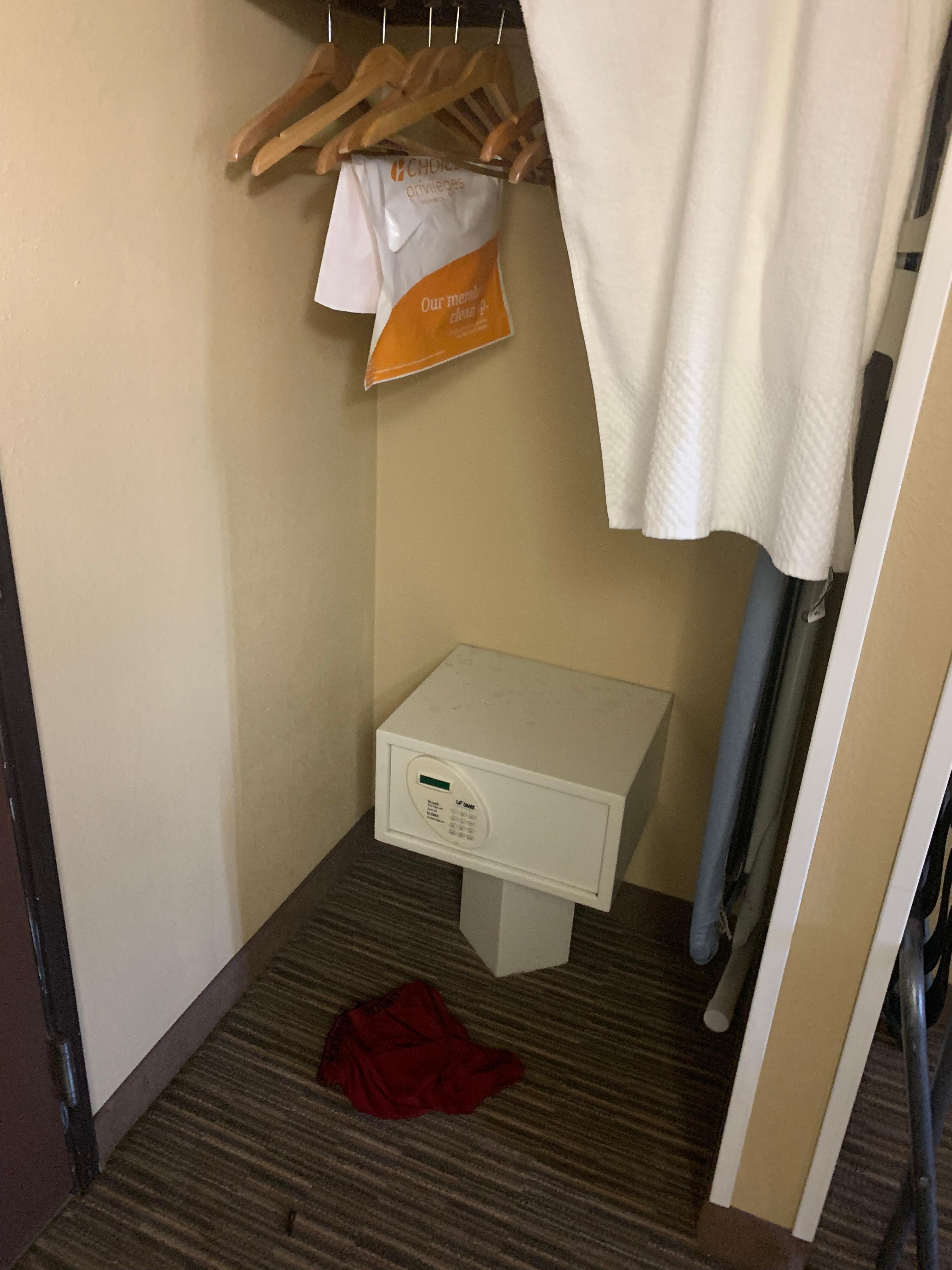 Underwear from previous guest 