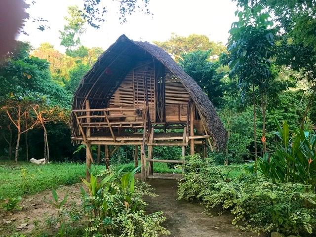 Basic hut, just a bed