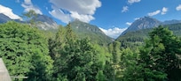 Vom Zimmerbalkon
