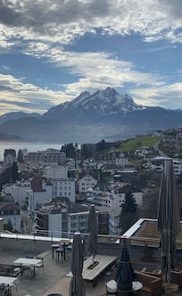 This was taken from the second floor balcony