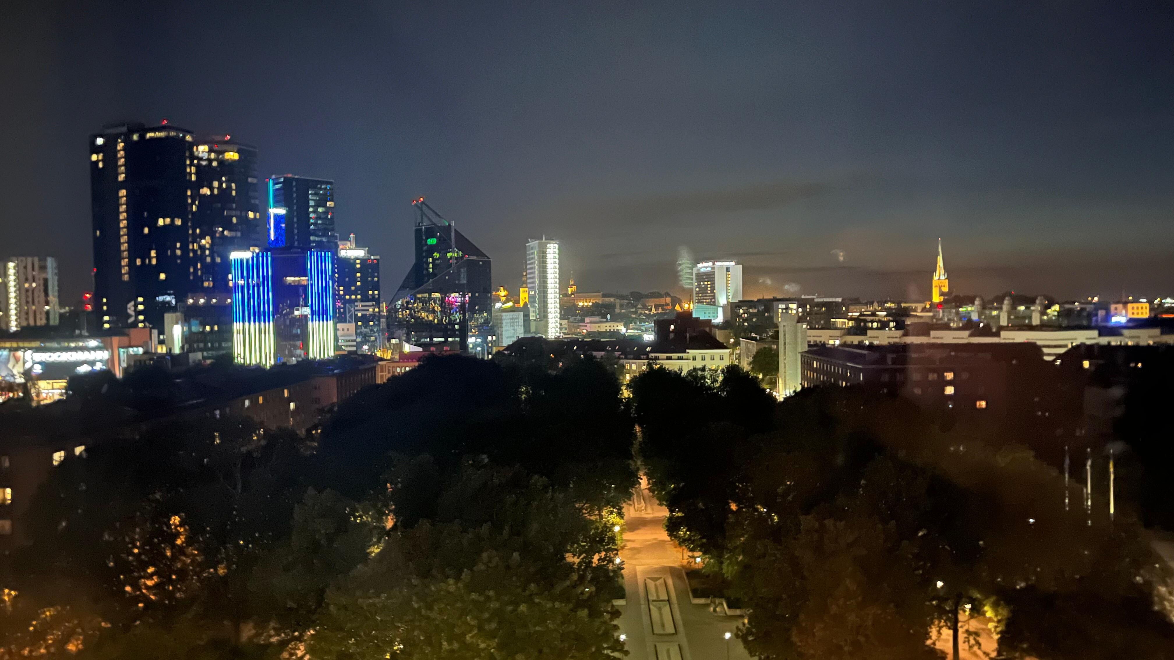 Foto della vista dalla camera