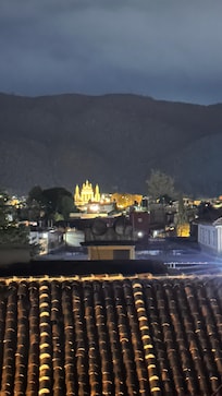 Vista desde la terraza de la suite casa del alma