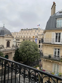 Utsikt från balkongen