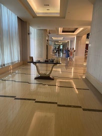 Part of lobby