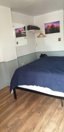 Chambre double deluxe. Photo prise de l'extérieur
