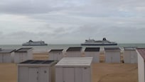 La plage face à l'hôtel